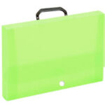 Cartable en plastique transparent