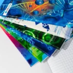 CAHIER 192 pages PF BLEU MARINE (paquet de 8)